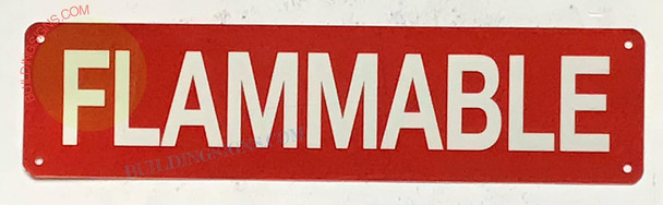 FLAMMABLE SIGN, Fire Safety Sign FLAMMABLE SIGN, Fire Safety Sign