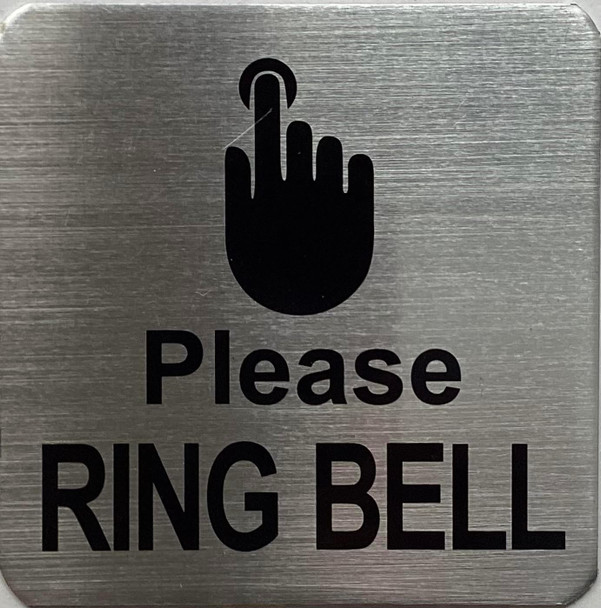 PLEASE RING BELL SIGN PLEASE RING BELL SIGN