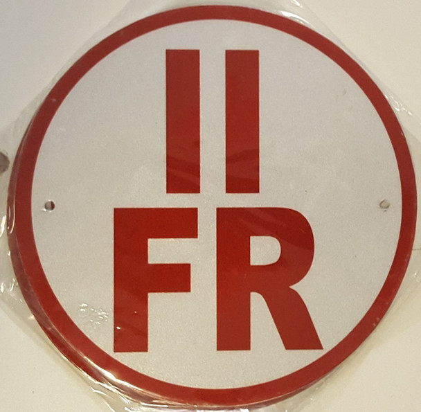 II-FR Floor Truss Circular Sign