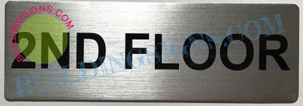 2nd Floor Sign
