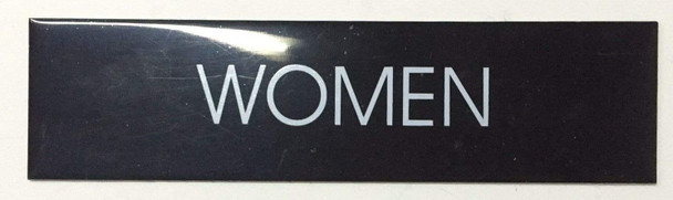 Toilet WOMEN sign Toilet WOMEN sign
