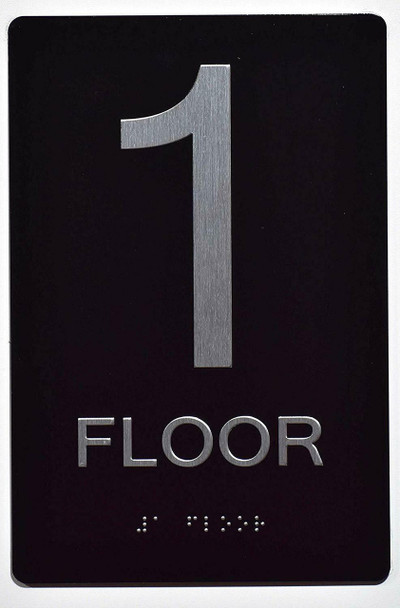 Floor Number Sign-Tactile Signs 1ST Floor Sign-Tactile Signs Floor Number Sign-Tactile Signs 1ST Floor Sign-Tactile Signs