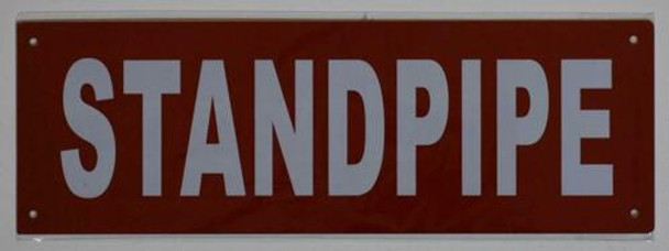 Standpipe Sign Standpipe Sign