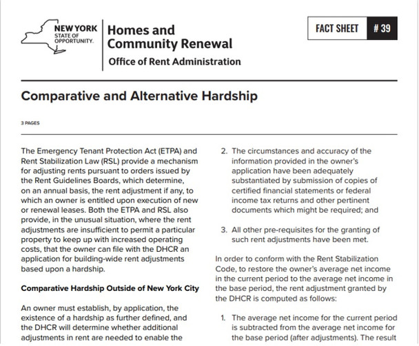 Fact Sheet #39: Comparative and Alternative Hardship Fact Sheet #39: Comparative and Alternative Hardship
