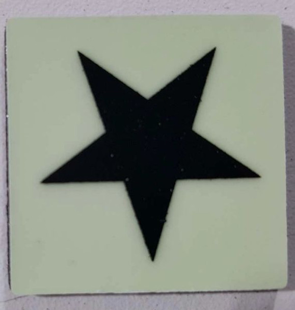 Glow in dark Star sign The Liberty Line Glow in dark Star sign The Liberty Line