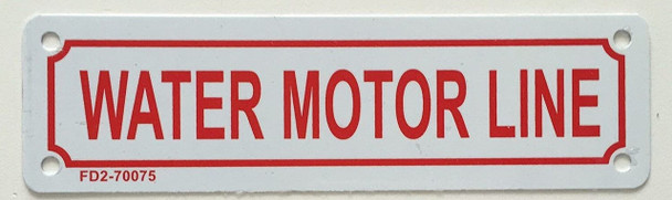 Water Motor LINE Sign