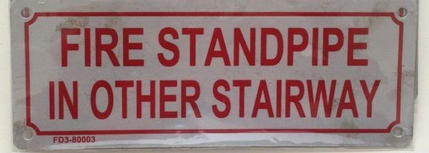 FIRE Hose in Other Stairway Sign