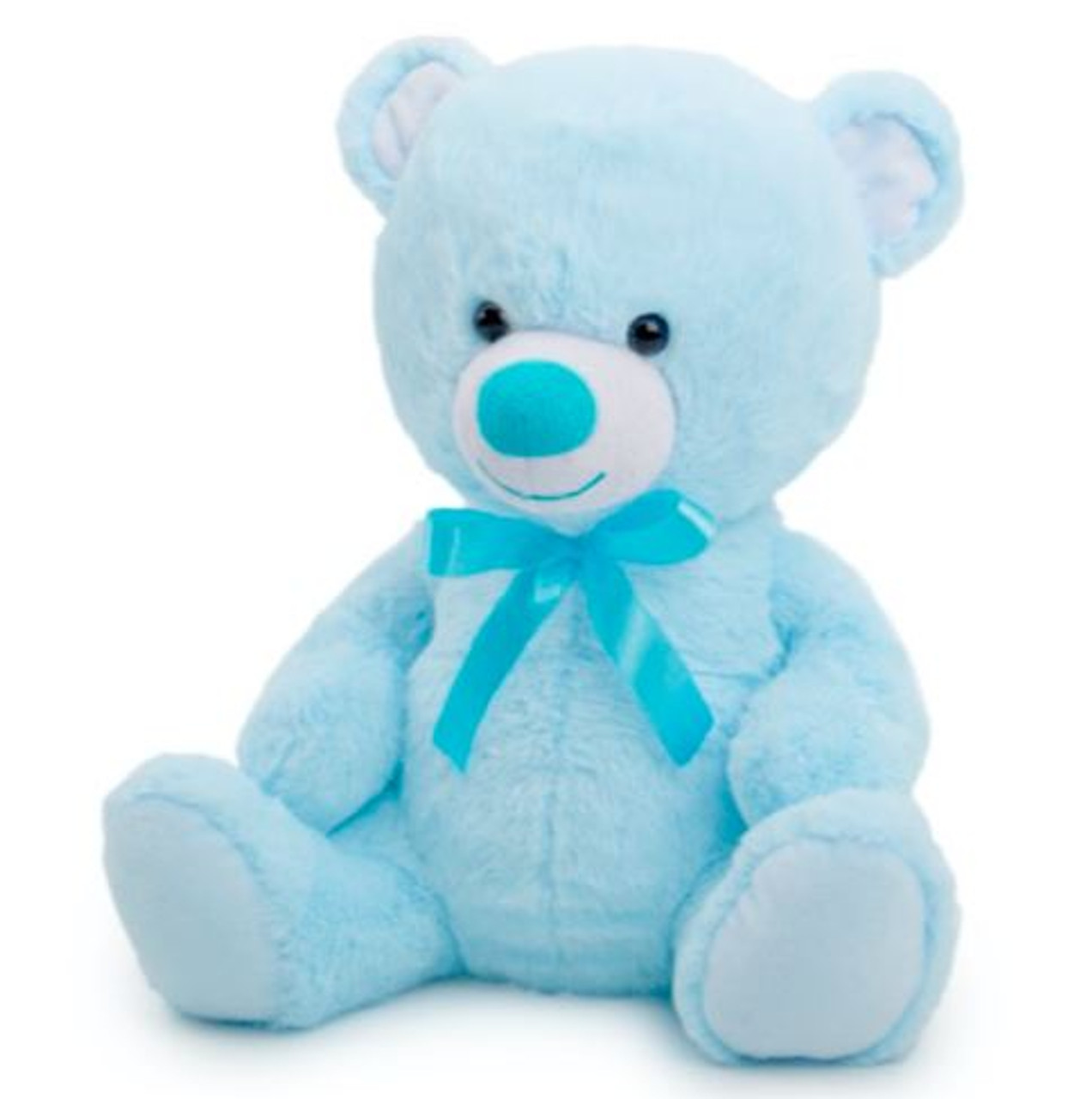 pastel blue teddy bear