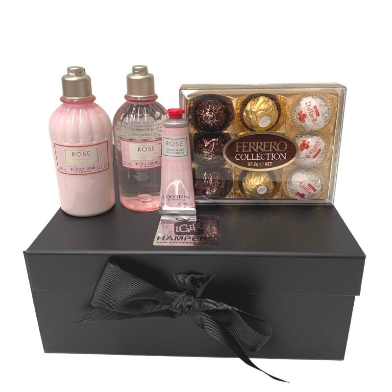 Rose L'Occitane Gift Set Hamper