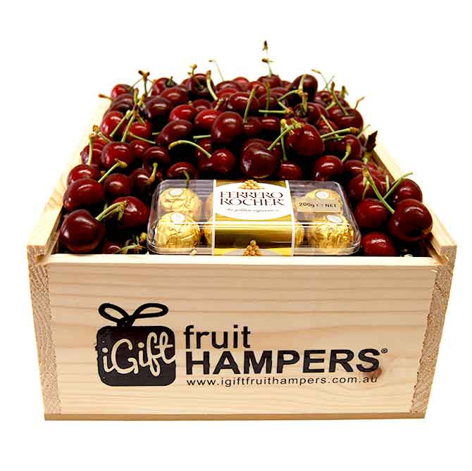 Cherries Box of Cherries Cherry Boxes