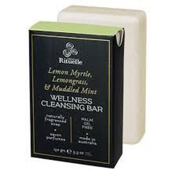 Urban Rituelle | Lemon Myrtle, Lemongrass & Muddled Mint | Wellness Cleansing Soap Bar - 150gm
