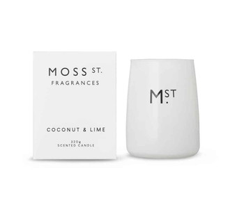 Moss St Coconut & Lime Large Candle | 320g
