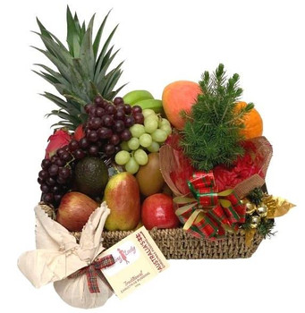 Christmas Tree Basket + Christmas Pudding + Mini Tree