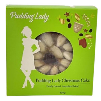 Pudding Lady Christmas Cake - 350g
