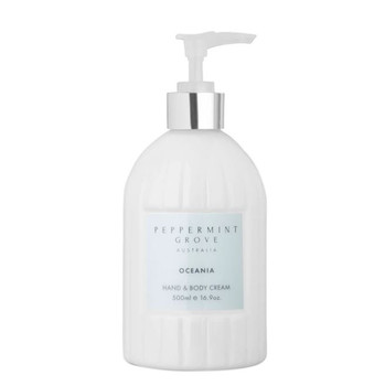 Peppermint Grove - Hand & Body Cream 500ml - Oceania