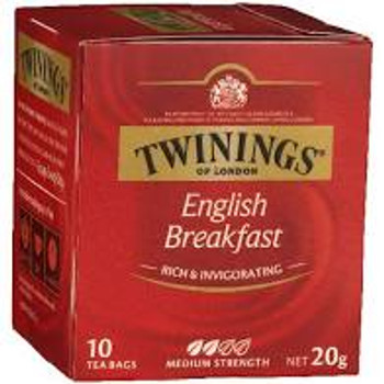 Twinings Tea of London - English Breakfast Tea 10pk