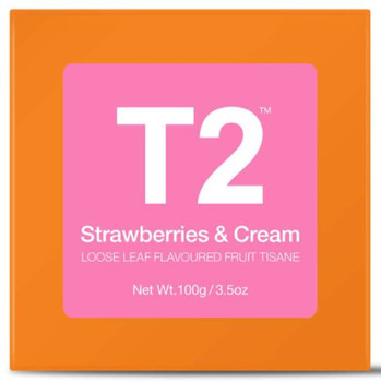 T2 Tea | Strawberries & Cream Loose Leaf Tea 100g