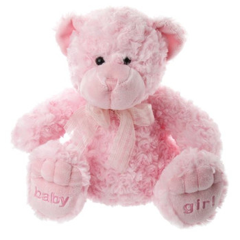 Pink Teddy Bear | Baby Girl Pink Teddy Bear Georgie