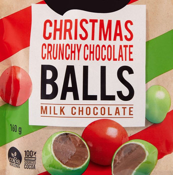 Darrell Lea | Christmas Milk Chocolate Balls 160g
