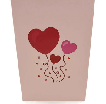 Valentines Pop up card