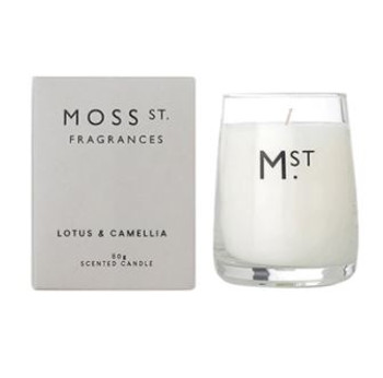 Moss St Lotus & Camelia Small Candle | 80g