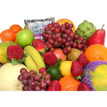 Fruit + Red Wine Gift Hamper Gifts Australia