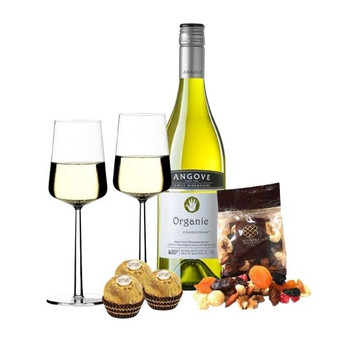 Wine Glass Gift Box | White Wine