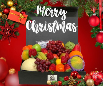 Christmas Hampers | Fruit Gift Box | Black Hamper