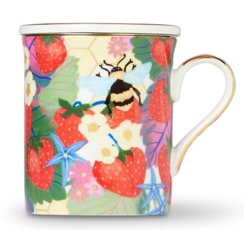 T2 Mug + Infuser - Blooms & Bees