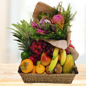 Native Flowers Fruit Gift