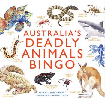 Australia's Deadly Animals Bingo by Chris Humfrey - Family Game