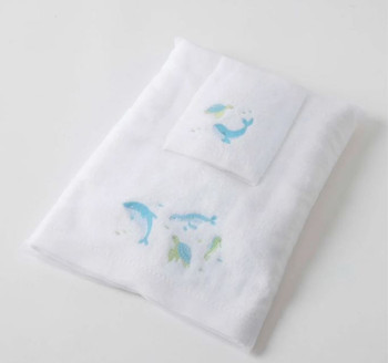 Ocean Buddies Bath Towel & Face Washer Set
