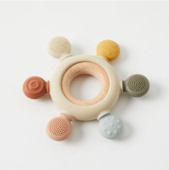 Emery Silicone Sensory Teether - Baby Gift