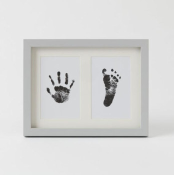 Keepsake Photo Frame for Newborns - Grey
