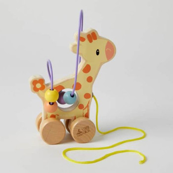 Rolling Bead Coaster Giraffe