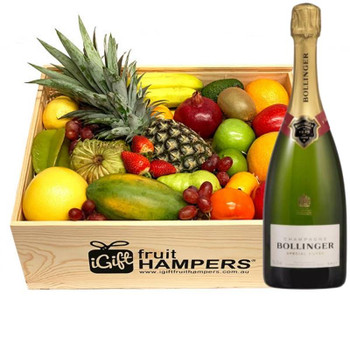 Wine Gift Box | Bollinger Champagne Gift Hamper