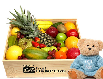 Baby Gift Pack | New Baby Boy Gift Hamper with Message Bear