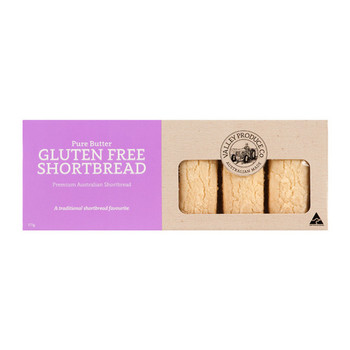 Shortbread Gluten Free Pure Butter 175g - Valley Produce Co