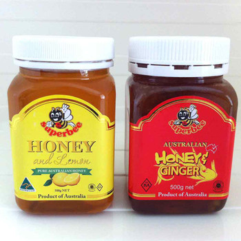 Australian Honey and Ginger 500g + Honey and Lemon 500g Twin Pack Australian Honey and Ginger 500g + Honey and Lemon 500g Twin Pack