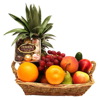 Small Fruit Basket + Ferrero Chocolates