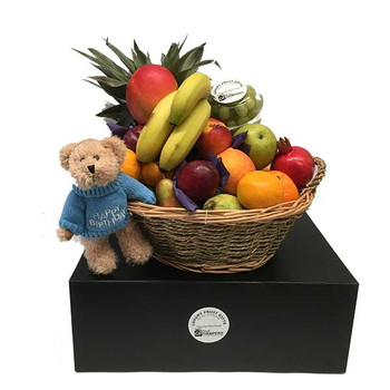 Birthday Gifts - Blue Message Bear