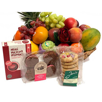 Gift Basket with Gourmet Biscuits