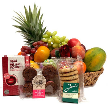 Gourmet Biscuit Fruit Gift