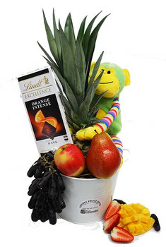 New Baby Hamper with Monkey