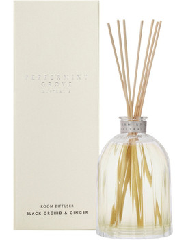 Black Orchid & Ginger Diffuser 350ml- Peppermint Grove