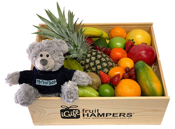 My First Teddy - Blue Jumper