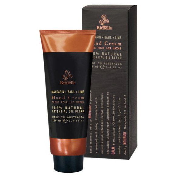 Hand Cream by Urban Rituelle | EQUILIBRIUM | Mandarin + Basil + Lime - 100ml