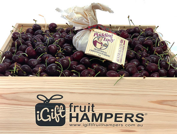 Cherry Hampers with Pudding