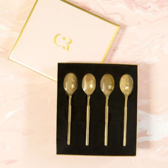 cristina re gold plated spoons