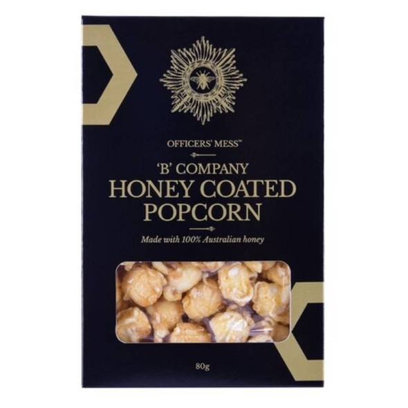 Officers Mess | Honey Coated Popcorn - 80g